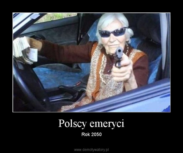 Polscy emeryci – Rok 2050 
