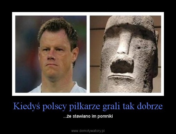 Kiedyś polscy piłkarze grali tak dobrze – ...że stawiano im pomniki 