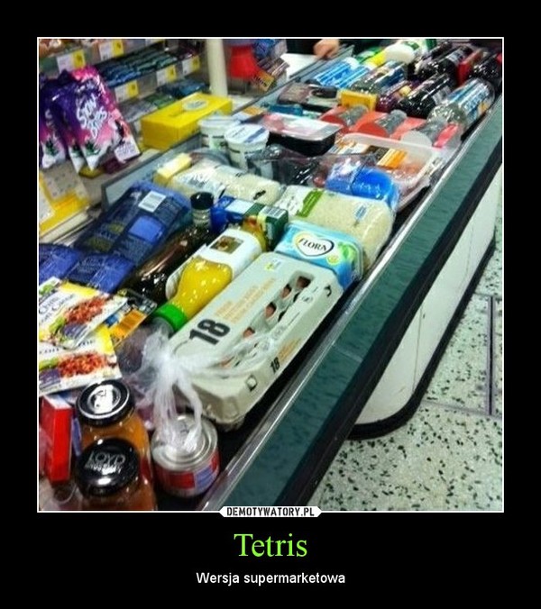 Tetris – Wersja supermarketowa 