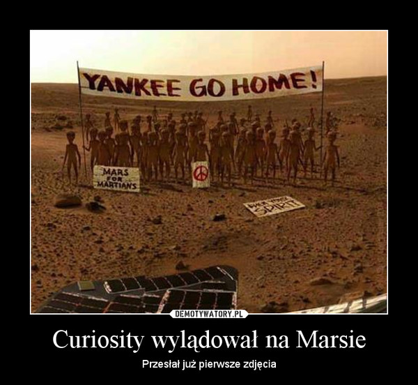 Curiosity wylądował na Marsie – Przesłał już pierwsze zdjęcia 