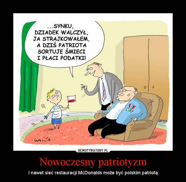 Nowoczesny patriotyzm – I nawet sieć restauracji McDonalds może być polskim patriotą 