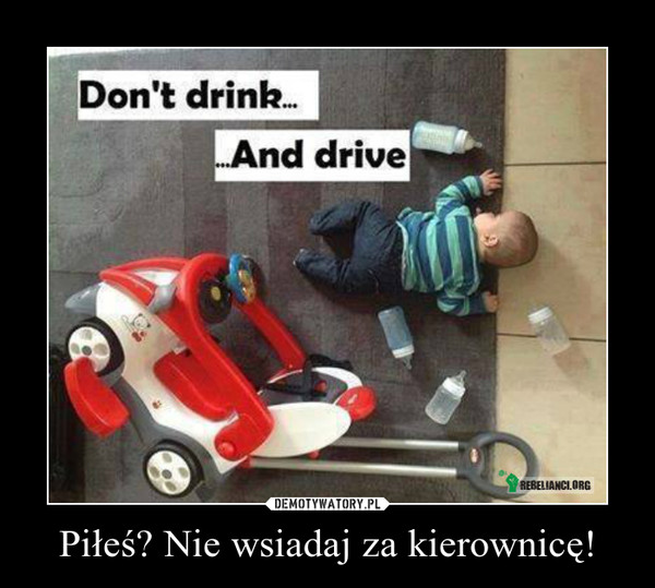 Piłeś? Nie wsiadaj za kierownicę! –  