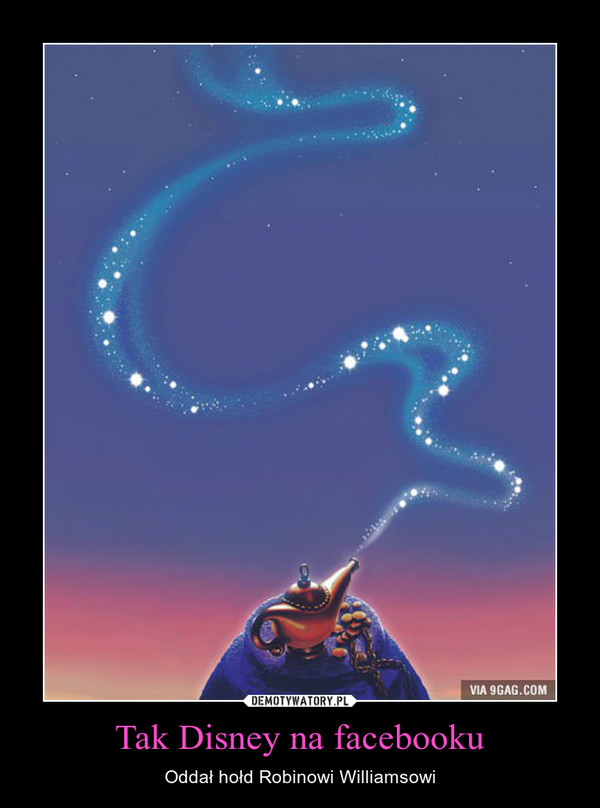 Tak Disney na facebooku – Oddał hołd Robinowi Williamsowi 