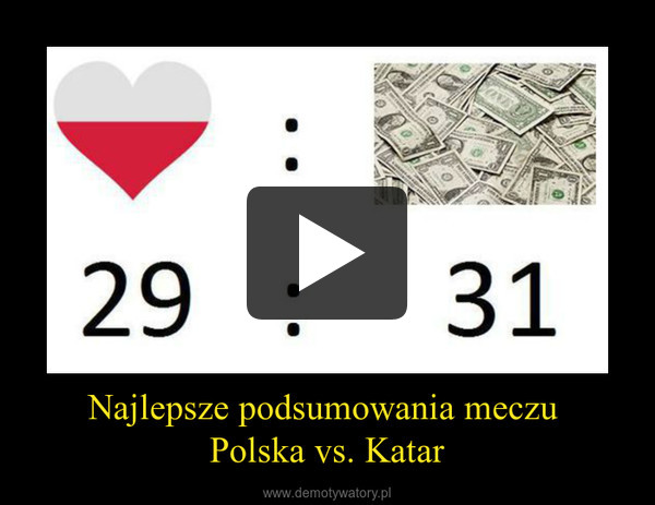 Najlepsze podsumowania meczu Polska vs. Katar –  