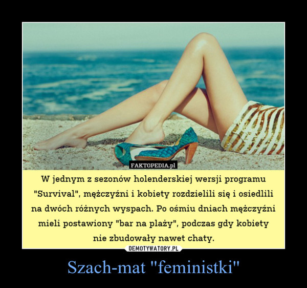 Szach-mat ''feministki''