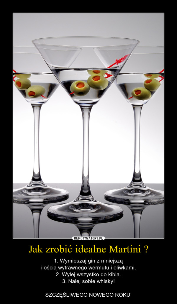 Jak zrobić idealne Martini ?