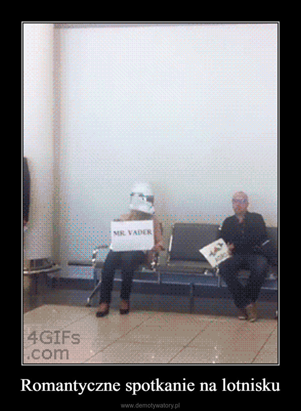 Romantyczne spotkanie na lotnisku –  