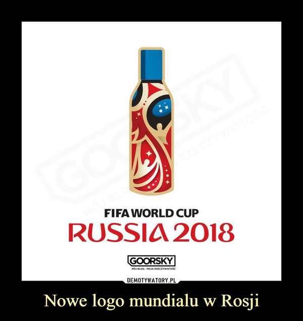 Nowe logo mundialu w Rosji –  Fifa World Cup Russia 2018 Goorsky