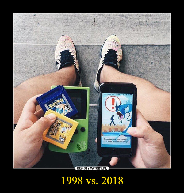 1998 vs. 2018