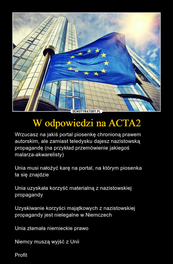 W odpowiedzi na ACTA2