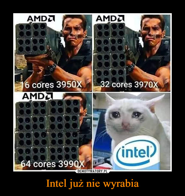 Intel już nie wyrabia –  