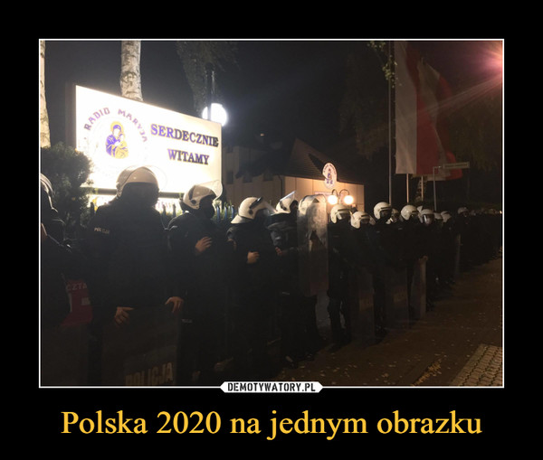 Polska 2020 na jednym obrazku –  