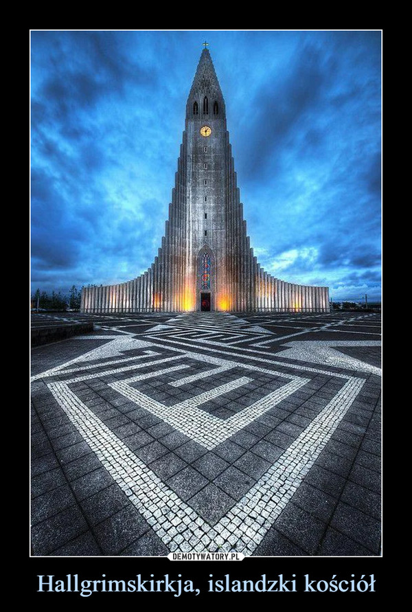 Hallgrimskirkja, islandzki kościół –  