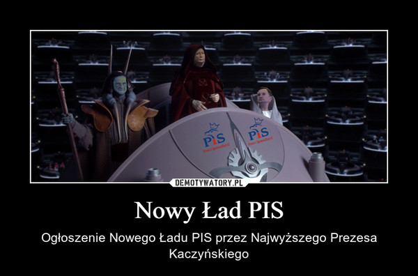 Nowy Ład PIS – Ogłoszenie Nowego Ładu PIS przez Najwyższego Prezesa Kaczyńskiego 