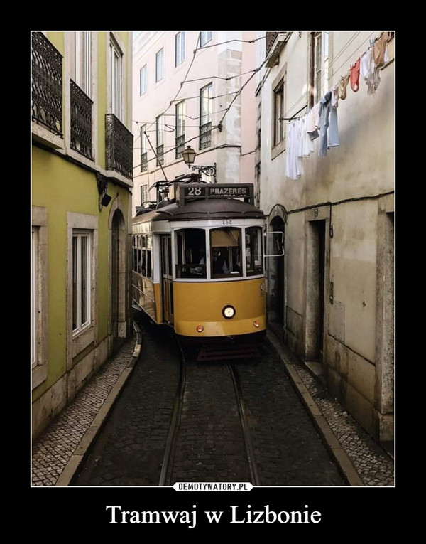 Tramwaj w Lizbonie