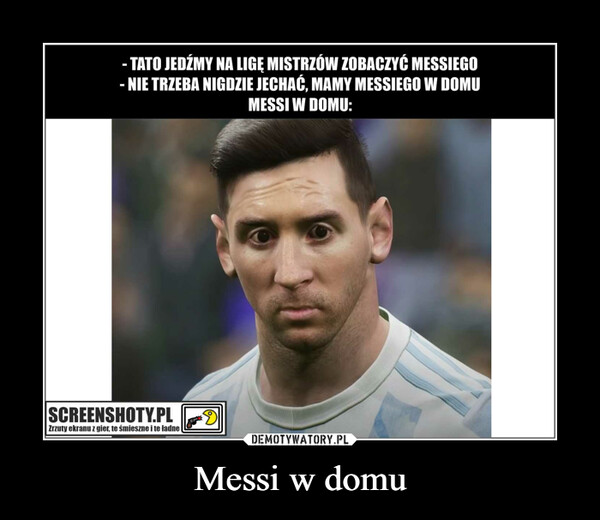 Messi w domu