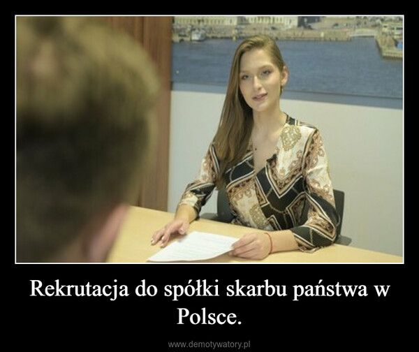 Rekrutacja do spółki skarbu państwa w Polsce. –  