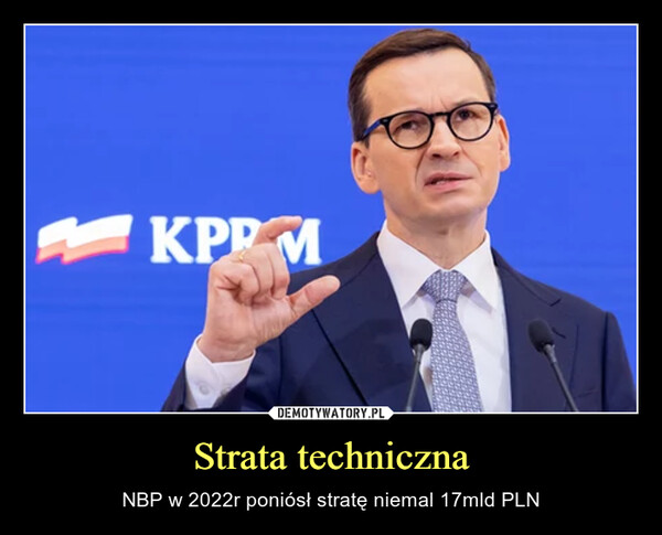 Strata techniczna – NBP w 2022r poniósł stratę niemal 17mld PLN KPPM