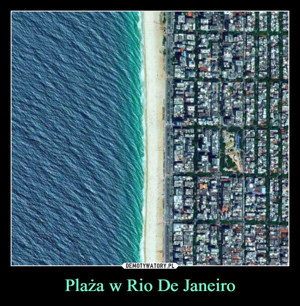 Plaża w Rio De Janeiro